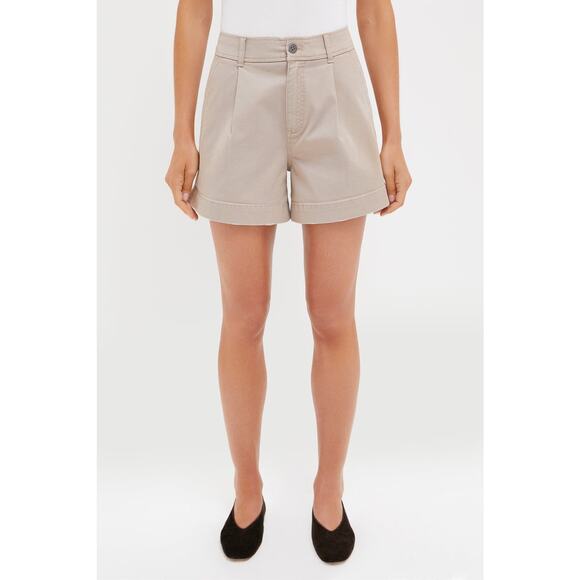 TUCKERNUCK Khaki Wells Chino Shorts Size 8 NWT Retail $128 Tuckernuck